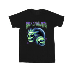 Li-cense Rick and morty heren ruimte schedel t-shirt