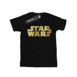 Li-cense Star wars heren goud logo t-shirt