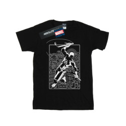 Li-cense Marvel heren daredevil silhouet t-shirt