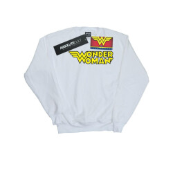 Li-cense Dc comics dames wonder woman sweatshirt met gevleugeld logo