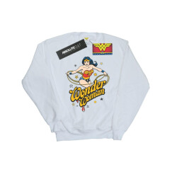 Li-cense Dc comics dames wonder woman sterren sweatshirt