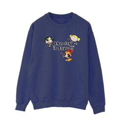 Li-cense The powerpuff girls dames girls de dag is gered sweatshirt