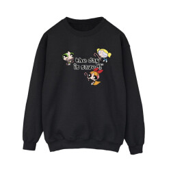 Li-cense The powerpuff girls dames girls de dag is gered sweatshirt