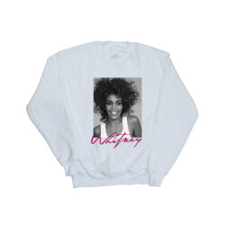 Li-cense Whitney houston dames glimlach foto sweatshirt