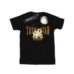 Li-cense Looney tunes heren tasmanian devil varsity t-shirt