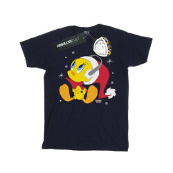 Li-cense Looney tunes heren kerstmis tweety t-shirt