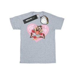 Li-cense Looney tunes heren taz valentijnsdag crazy in love t-shirt