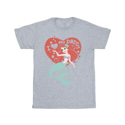 Li-cense Disney heren de kleine zeemeermin love daddy t-shirt