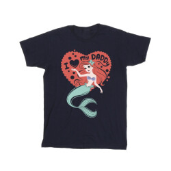 Li-cense Disney heren de kleine zeemeermin love daddy t-shirt