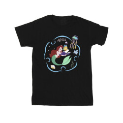 Li-cense Disney heren de kleine zeemeermin leest boek t-shirt