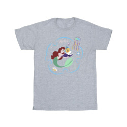 Li-cense Disney heren de kleine zeemeermin leest boek t-shirt