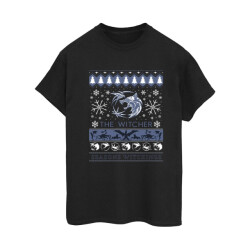 Li-cense Netflix dames the witcher seasons witchings katoenen vriendje t-shirt