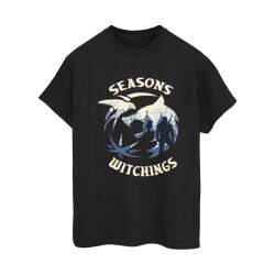 Li-cense Netflix dames the witcher kerstwolf katoenen vriendje t-shirt