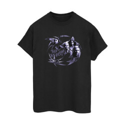 Li-cense Netflix dames the witcher wolf logo infill katoenen vriendje t-shirt