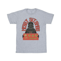 Li-cense Star wars meisjes episode iv: a new hope merry sithmas katoenen t-shirt