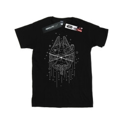 Li-cense Star wars meisjes millennium falcon kerstboom levering katoenen t-shirt