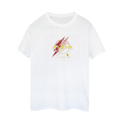 Li-cense Dc comics dames the flash lightning logo cotton boyfriend t-shirt