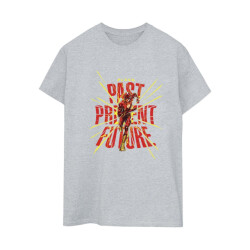 Li-cense Dc comics dames the flash verleden heden toekomst katoenen vriendje t-shirt
