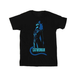 Li-cense Dc comics dames the batman catwoman silhouet katoenen vriendje t-shirt