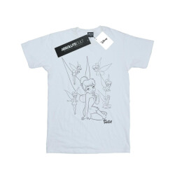 Li-cense Disney dames tinker bell collage schets katoenen vriendje t-shirt