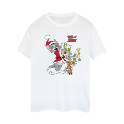 Li-cense Tom & jerry dames kerstmis rendier katoenen vriendje t-shirt