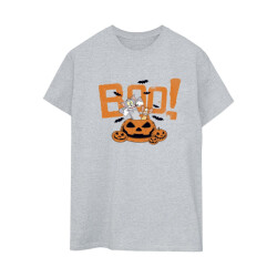 Li-cense Tom & jerry dames halloween boe! katoenen boyfriend t-shirt