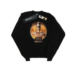 Li-cense Star wars dames the mandalorian ig-11 sweatshirt met frame