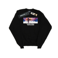 Li-cense Star wars dames the mandalorian landschap sweatshirt