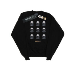 Li-cense Star wars dames the mandalorian helm patroon sweatshirt