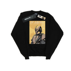 Li-cense Star wars dames the mandalorian art poster sweatshirt