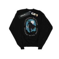Li-cense Star wars dames the mandalorian legendarische krijger grootste in de melkweg sweatshirt