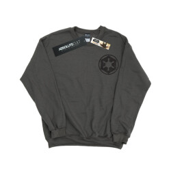 Li-cense Star wars dames the mandalorian galactic empire insignia breast print sweatshirt
