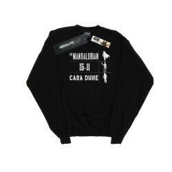 Li-cense Star wars dames the mandalorian krijger silhouetten sweatshirt