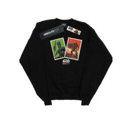 Li-cense Star wars dames the mandalorian trading cards sweatshirt