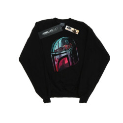 Li-cense Star wars dames the mandalorian mandalore helm reflectie sweatshirt
