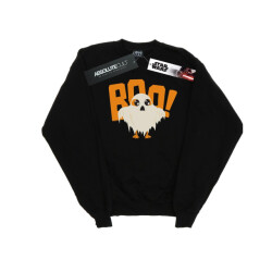 Li-cense Star wars dames the last jedi halloween spook porg sweatshirt