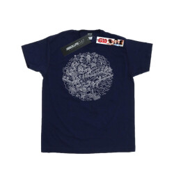 Li-cense Star wars heren kerstmis death star t-shirt