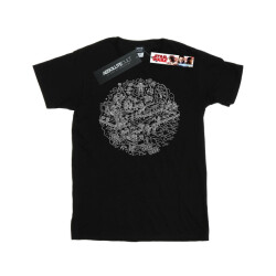 Li-cense Star wars heren kerstmis death star t-shirt