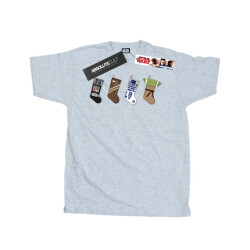 Li-cense Star wars heren kerstmis kousen t-shirt