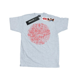 Li-cense Star wars heren kerstmis death star t-shirt