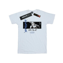 Li-cense Star wars the rise of skywalker rey star wars the rise of skywalker dames rey katakana art stripe katoenen vriendje t-shirt