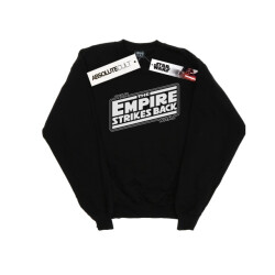 Li-cense Star wars dames the empire strikes back logo sweatshirt