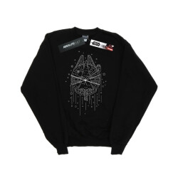 Li-cense Star wars dames millennium falcon kerstboom levering sweatshirt