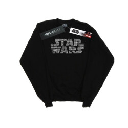 Li-cense Star wars dames sweatshirt met herhaalde tekst logo