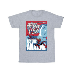 Li-cense Marvel meisjes spider-man beyond amazing cover katoenen t-shirt