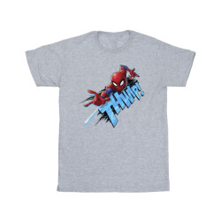 Li-cense Marvel meisjes spider-man thump katoenen t-shirt