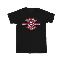 Li-cense Dc comics meisjes superman superheld katoenen t-shirt