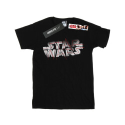 Li-cense Star wars meisjes the last jedi spuit logo katoenen t-shirt
