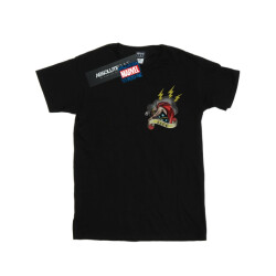 Li-cense Marvel meisjes thor tattoo borst print katoenen t-shirt