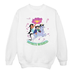 Li-cense Disney dames wreck it ralph jasmine en vanellope sweatshirt